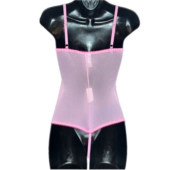 We Are Hah Pink bodysuit(Size Small) - Picture 4 of 7